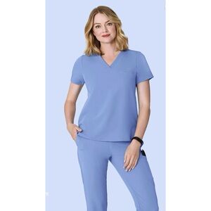 Mandala 1 Pocket Top in Coastline Blue in Size XS NWT